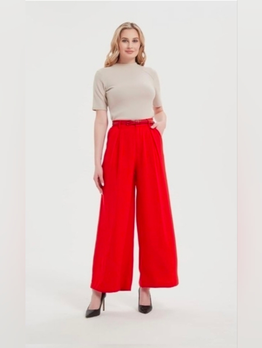 Tronjori | Wide-Leg Pants